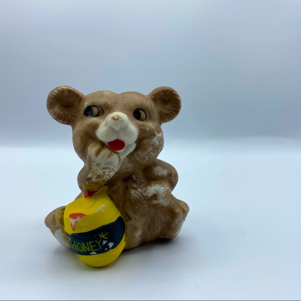 Vintage emson bear with honey